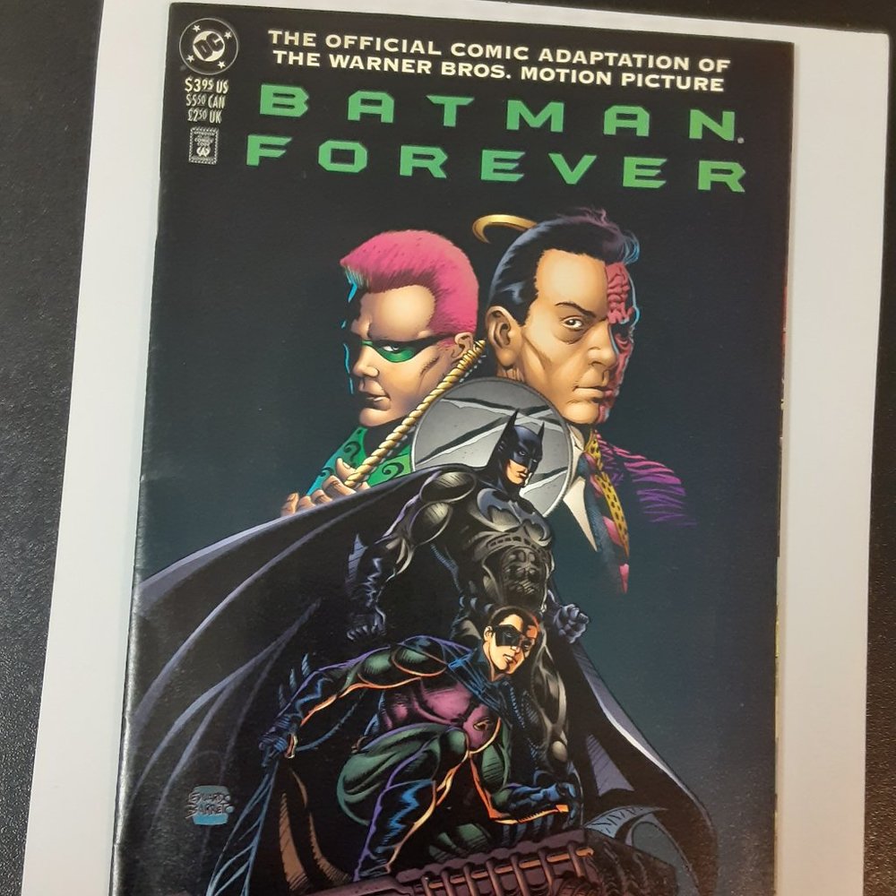 BATMAN FOREVER COMICBOOK ADAPTATION (VAL KILMER, CHRIS O'DONNELL) FIRST PRINT